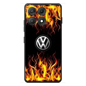 Чехол "Фольксваген" для Motorola Edge 70 Max (Огненный Лого)
