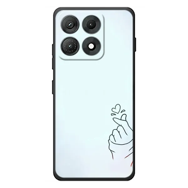 Чехол с рисунком «Сердце на голубом» для Motorola Edge 70 Max Чехол с рисунком «Сердце на голубом» для Motorola Edge 70 Max