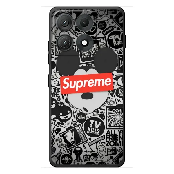 Чехол с рисунком «Supreme Маус» для Motorola Edge 70 Max Чехол с рисунком «Supreme Маус» для Motorola Edge 70 Max