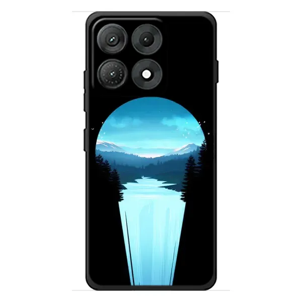 Чехол с рисунком «Синий Водопад» для Motorola Edge 70 Max Чехол с рисунком «Синий Водопад» для Motorola Edge 70 Max