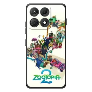 Силиконовый чехол с принтом Зоотрополіс для Motorola Edge 70 Max (Зоотрополис логотип)