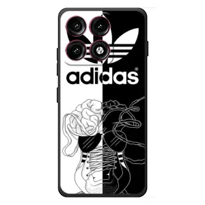 Чехол в стиле "Адидас" для Моторола Эдж 70 Про (Adidas шнурки)