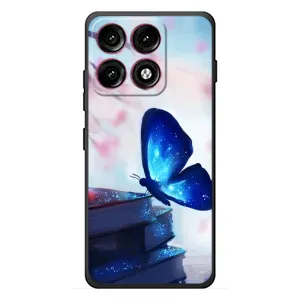 Силіконовий бампер з картинкою звірів для Motorola Edge 70 Pro (Метелик синій)