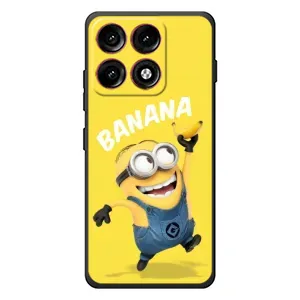 Мультяшный принт на Чехол для Моторола Эдж 70 Про (Banana)