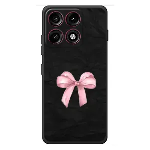 Чехол банты для Motorola Edge 70 Pro (Бантик)