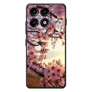 Чехол с принтом САКУРЫ на Motorola Edge 70 Pro (Цветущая сакура)