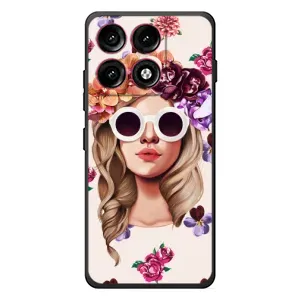 Чохол з картинкою Модні Дівчата Motorola Edge 70 Pro (Дівчина в окулярах)