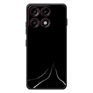 Чехол с картинками на черном фоне для Motorola Edge 70 Pro (Дорога)