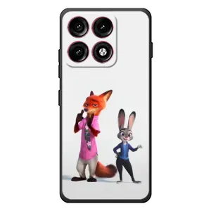 Силиконовый чехол с принтом Зоотрополіс для Motorola Edge 70 Pro (Джуди и Ник)