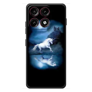 Чехол Unicorn на Motorola Edge 70 Pro (Единорог)