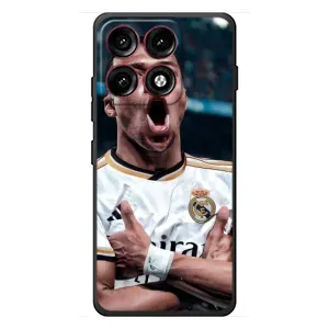 Чехол (TPU) с Футболистом на Motorola Edge 70 Pro (Гол Мбаппе)