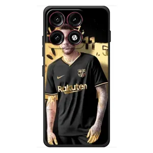 Силиконовый Чехол Motorola Edge 70 Pro (Gold Neymar)