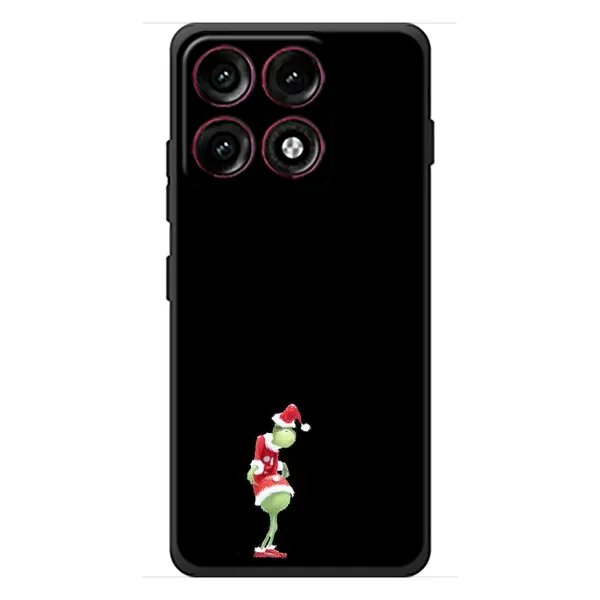Чехол с рисунком «Гринч на чорном» для Motorola Edge 70 Pro Чехол с рисунком «Гринч на чорном» для Motorola Edge 70 Pro
