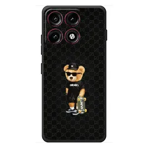 Чехлы Мишка Тедди для Моторола Эдж 70 Про (GUCCI Teddy)