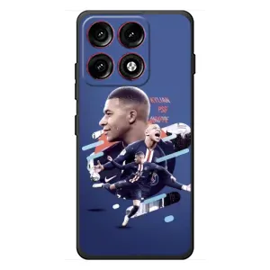 Чехол (TPU) с Футболистом на Motorola Edge 70 Pro (Килиан)