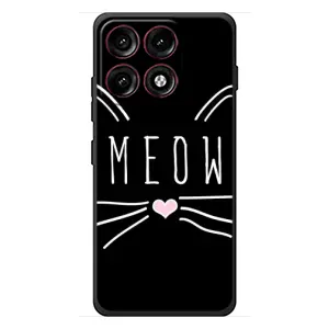 Бампер з зображенням Котиків для Моторола Едж 70 Про (КОТИК MEOW)
