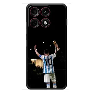 Чехлы Лео Месси Аргентина для Motorola Edge 70 Pro (Лео Чемпион)