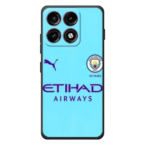 Силиконовые Чехлы принт Футбол на Motorola Edge 70 Pro (Man City)