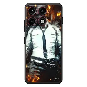 Чохол з картинкою "Герой Pubg" на Motorola Edge 70 Pro (Man Пубг)