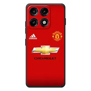 Силиконовые Чехлы принт Футбол на Motorola Edge 70 Pro (Man United)