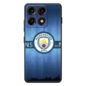 Силиконовые Чехлы принт Футбол на Motorola Edge 70 Pro (ManCity)