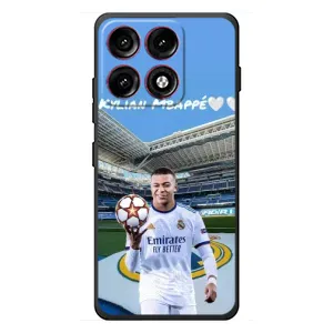 Чехол (TPU) с Футболистом на Motorola Edge 70 Pro (Mbappe Real)