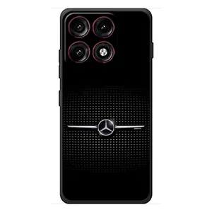 Силиконовый бампер с картинкой машины на Motorola Edge 70 Pro (Mercedes)