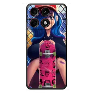 Чохол з картинкою Модні Дівчата Motorola Edge 70 Pro (Модна Дівчинка)
