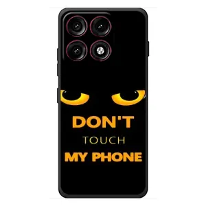 Чехол с Прикольным принтом на Motorola Edge 70 Pro (Не трогай мой телефон)