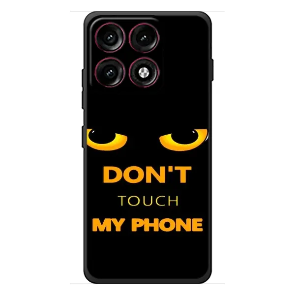 Чехол с рисунком «Не трогай мой телефон» для Motorola Edge 70 Pro