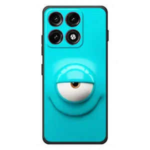 Силиконовые Чехлы (смешные стикеры) для Motorola Edge 70 Pro (Одноглазик)