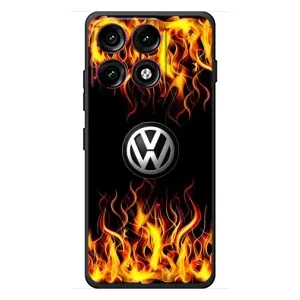 Чехол "Фольксваген" для Motorola Edge 70 Pro (Огненный Лого)