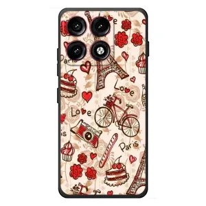 Чехол с Эйфелевой башней на Motorola Edge 70 Pro (Париж мечта)