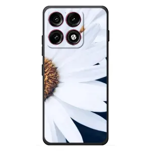 Чехол с ромашками на Motorola Edge 70 Pro (Пол ромашки)