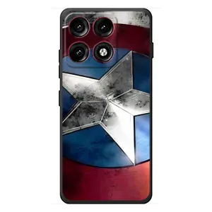 Чохол с Щітом Капітана Америки на Motorola Edge 70 Pro (Щит Капітана Америки)