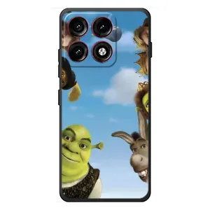 Печатный чехол с принтом Шрек для Motorola Edge 70 Pro (Герои Шрек)