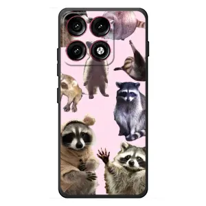Силіконовий Чохол з Энотами на Motorola Edge 70 Pro (Смішні Єноти)