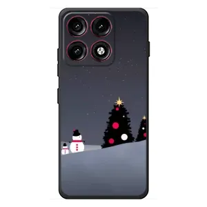 Чехлы на Новый Год Motorola Edge 70 Pro (Снеговички)