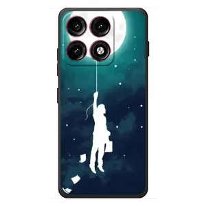 Чохол (ТПУ) з планетами на Motorola Edge 70 Pro (To The moon)