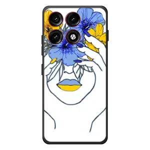 Чохол на Motorola Edge 70 Pro (Український дизайн) (Українка на всю голову)