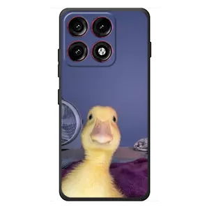 Бампер с принтом Мемы для Motorola Edge 70 Pro (Утка)
