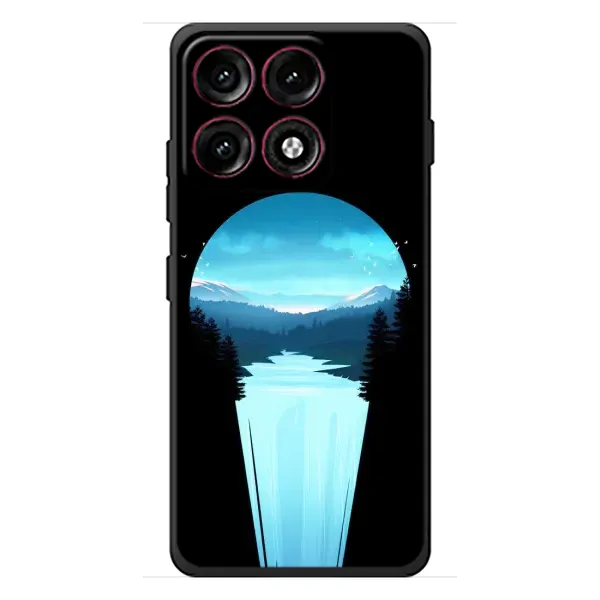 Чехол с рисунком «Синий Водопад» для Motorola Edge 70 Pro Чехол с рисунком «Синий Водопад» для Motorola Edge 70 Pro