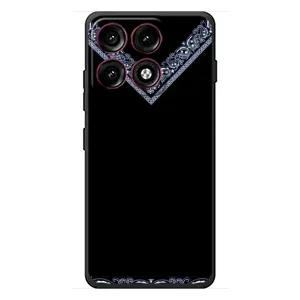 Силиконовый Чехол на Motorola Edge 70 Pro (Воротник вышиванки)