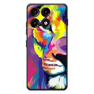 Чохол з картинкою на Motorola Edge 70 Pro (Яскравий Лев)