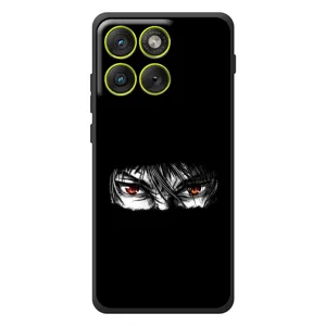 Силиконовые чехлы с глазами Anime для Мо Motorola Edge 70 (Аниме глаза)