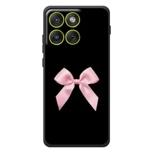 Чохол банти для Motorola Edge 70 (Бант на чорному)