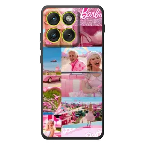 Силиконовый Чехол Барби Фильм на Motorola Edge 70 (Барби стиль)