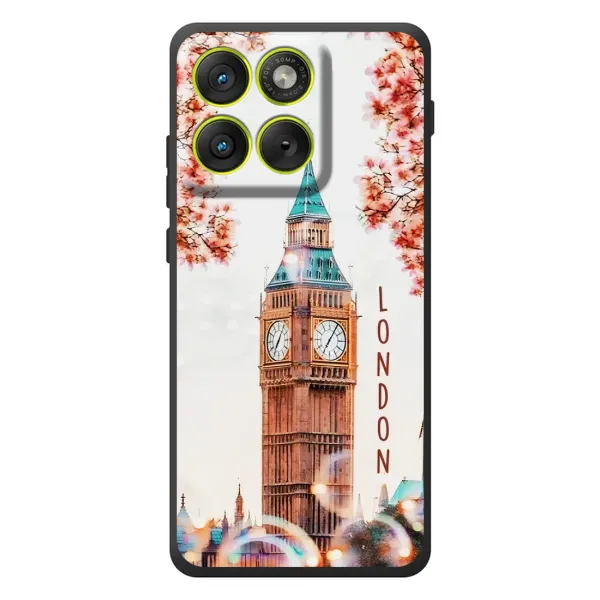 Чехол с рисунком «Часы Лондон» для Motorola Edge 70 Чехол с рисунком «Часы Лондон» для Motorola Edge 70