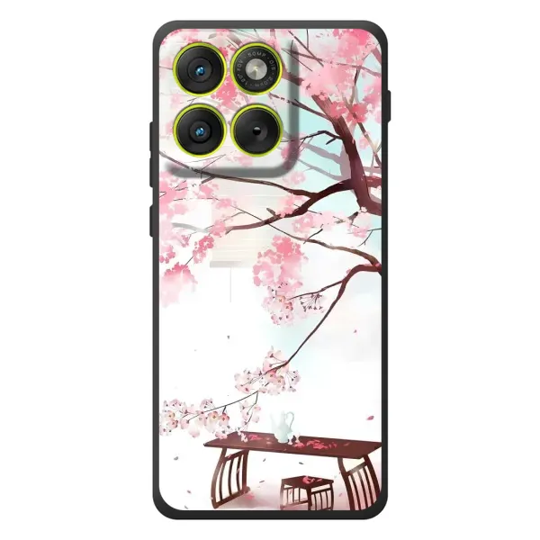 Чехол с рисунком «Чайная церемония» для Motorola Edge 70