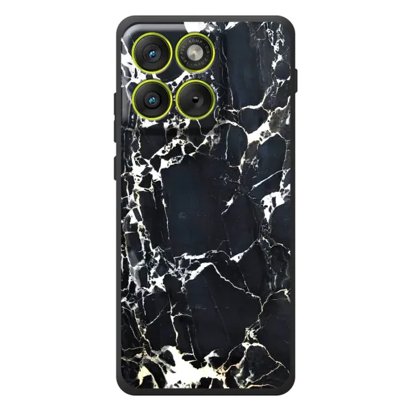 Чехол с рисунком «Чёрный мрамор» для Motorola Edge 70 Чехол с рисунком «Чёрный мрамор» для Motorola Edge 70